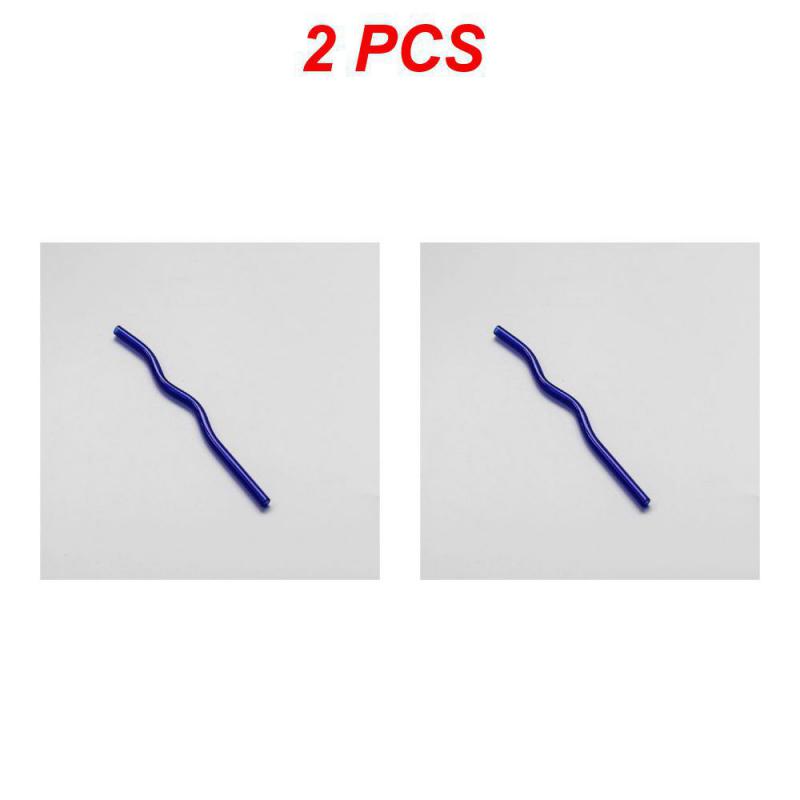 

2/4/6 шт стеклянная пипетка большая волнообразная трехходовая изогнутая форма креативная посуда молочная соломинка для напитков термостойкая