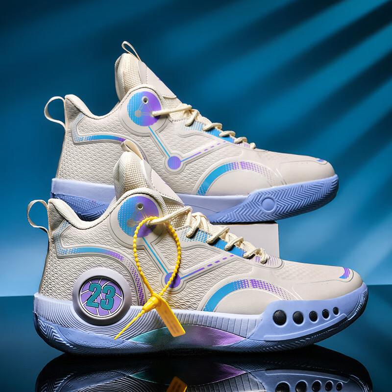 Outdoor Basketball Shoes Male and Female Couples Students Non-slip Shock Absorption Actual Training Sneakers Running Sneakers Sneakers