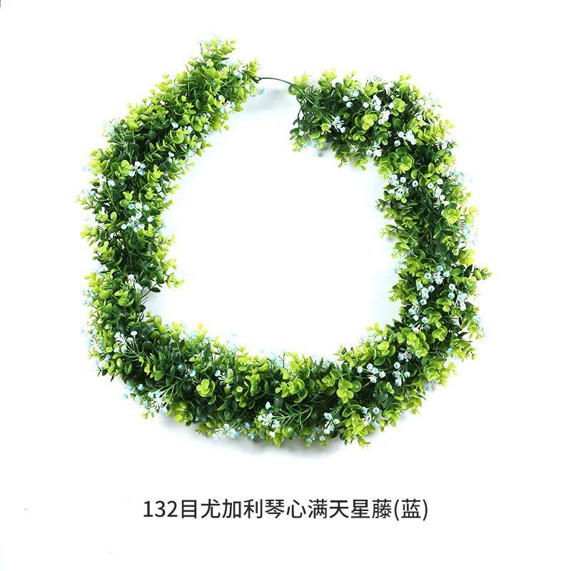 Hotel Wedding Photo Simulation Wreath Storefront Decoration Simulation Plant Door Decoration Pendant Green Plants