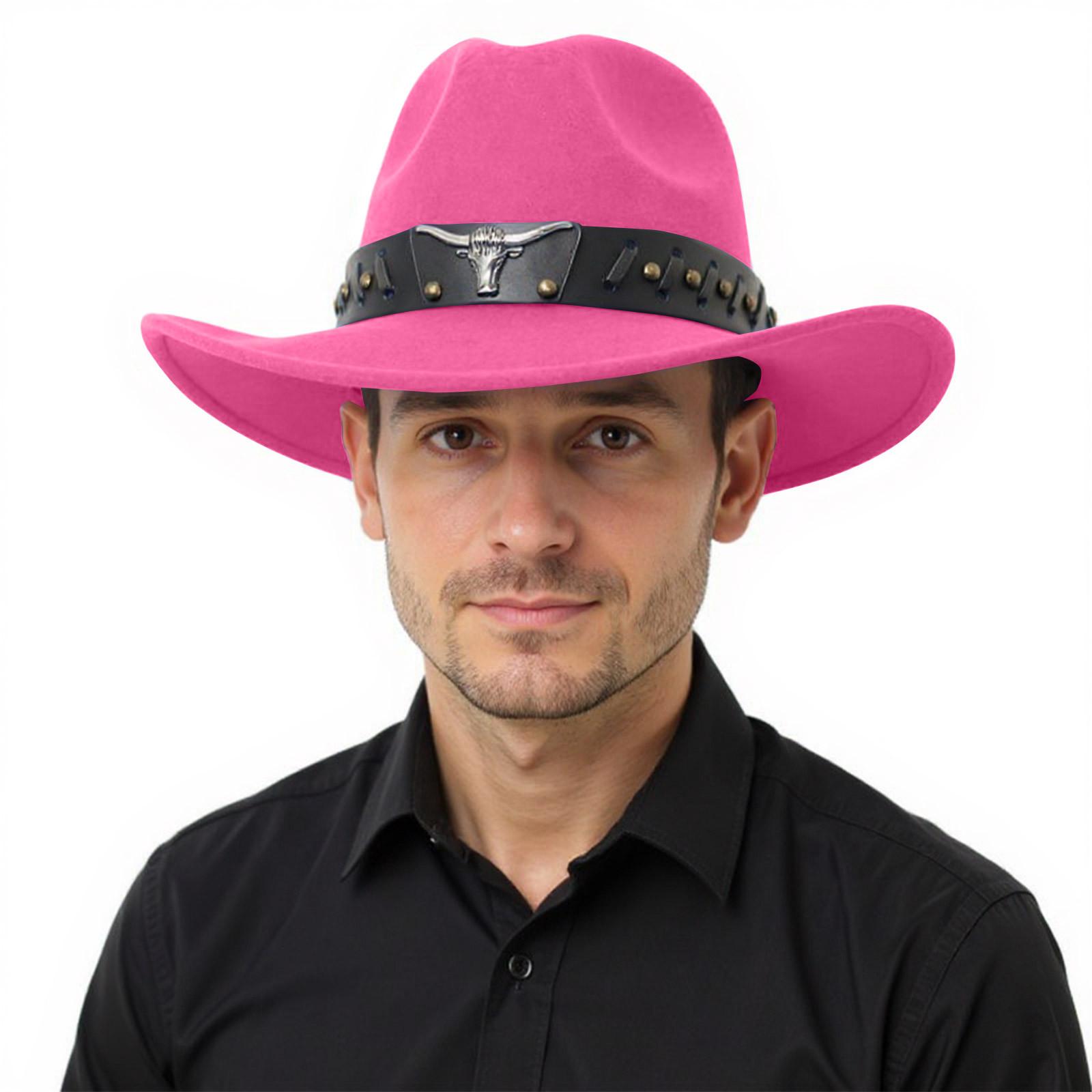 

Аксессуары Голова Быка Ковбойская Шляпа Топ с Загнутыми Полями Шляпа в Этническом Стиле с Загнутыми Полями One Size