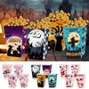 4pcs Pink Halloween Popcorn Box Paper Pumpkin Gift Packing Box  Kids