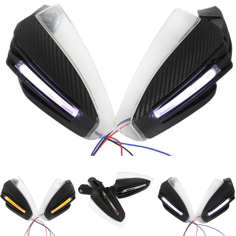 2Pcs Universal Motorcycle Hand Guard, Handlebar Wind Guard, Hand Guard