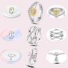New Authentic Rings Copper Popular Fashion Vintage Stackable Ring Ideal For Women Copper Wedding Ring Jewellery Gift