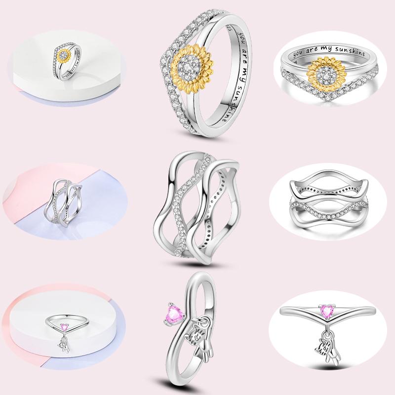 New Authentic Rings Copper Popular Fashion Vintage Stackable Ring Ideal For Women Copper Wedding Ring Jewellery Gift