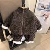 Boys Winter Sets Children Plush Velvet Warm Suits Baby Girls Thickened Jackets+Pants 2Pcs  Kids Padded Clothing Outfits