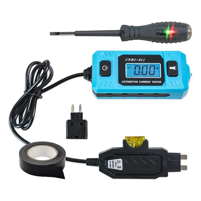 

Professional Automotive Current Tester Checker For Vehicle Electrical Circuit Diagnosis With LCD Display And LED Light 1