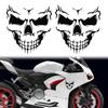 2pcs Skull Stickers Car Halloween Theme Scary Ghost Decal