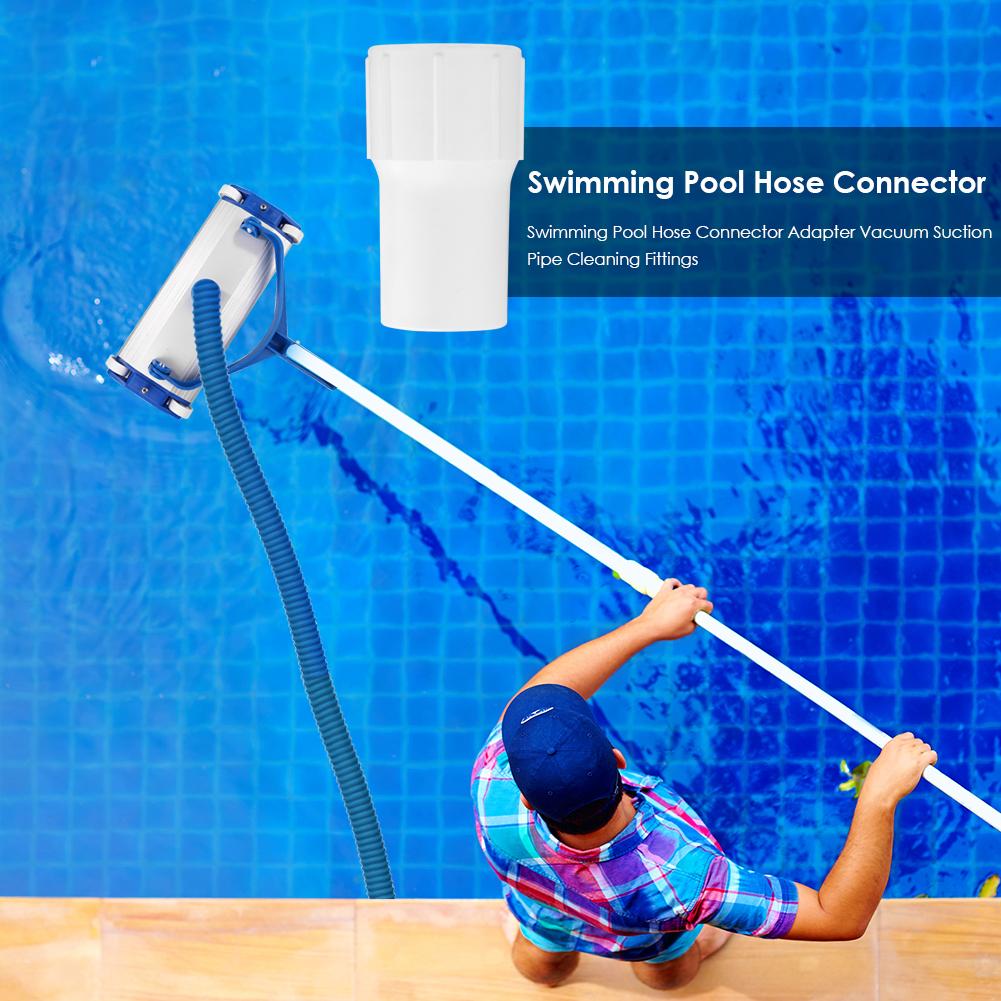 

A# Swimming Pool Hose Connector Adapter Vacuum Suction Pipe Cleaning Fittings
