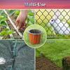 10Pcs Durable Heavy-duty Garden Staples U-type Metal Ground Nail Galvanized Landscape Spike Fence Tubing Yard Lawn Tent Stakes