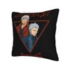 Decorative Pillowcases Devils May-Cry 3 Accessories Seater  Throw Pillow Case Cover Zippered Multiple Sizes