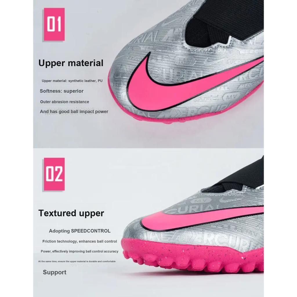 Nike Zoom Mercurial Superfly 9 Academy TF GS 25th Anniversary Pack Kids Sneakers Silver Metallic-Silver Black FJ2033-060