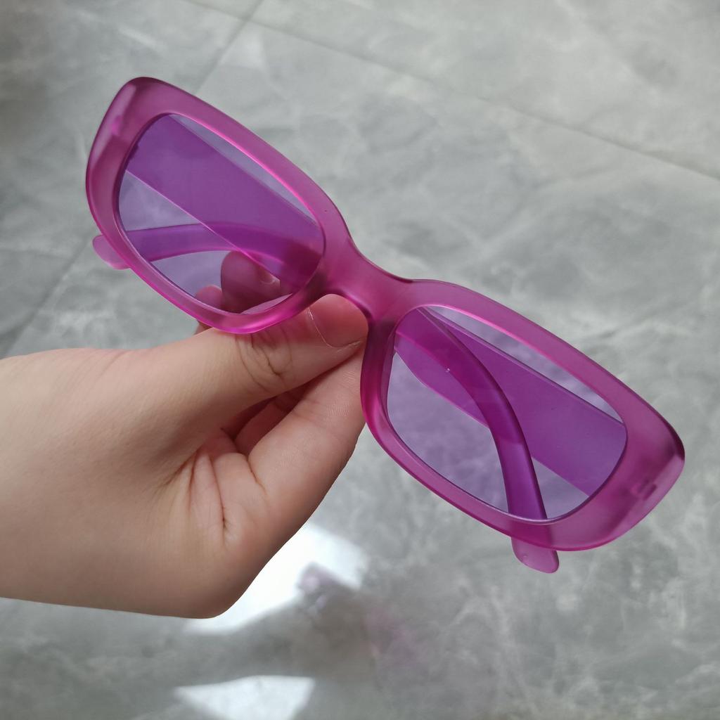 Sunglasses Women'S Retro Sunglasses Uv-Proof Square Glasses Men'S Personalized Sun Protection Sunglasses