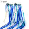 24 Pack with Bells Fairy Wands Lace Ribbon Pentagram Fairy Wand Cute Ribbon Wands  Wedding
