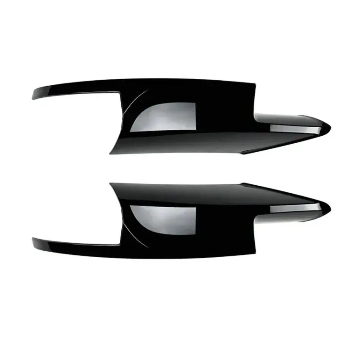 

Pair Front Bumper Side Spoiler Cover Flaps Cupwings Aprons For BMW 5 Series F10 M5 Sedan Only 2011-2017 Lower Protector Splitter
