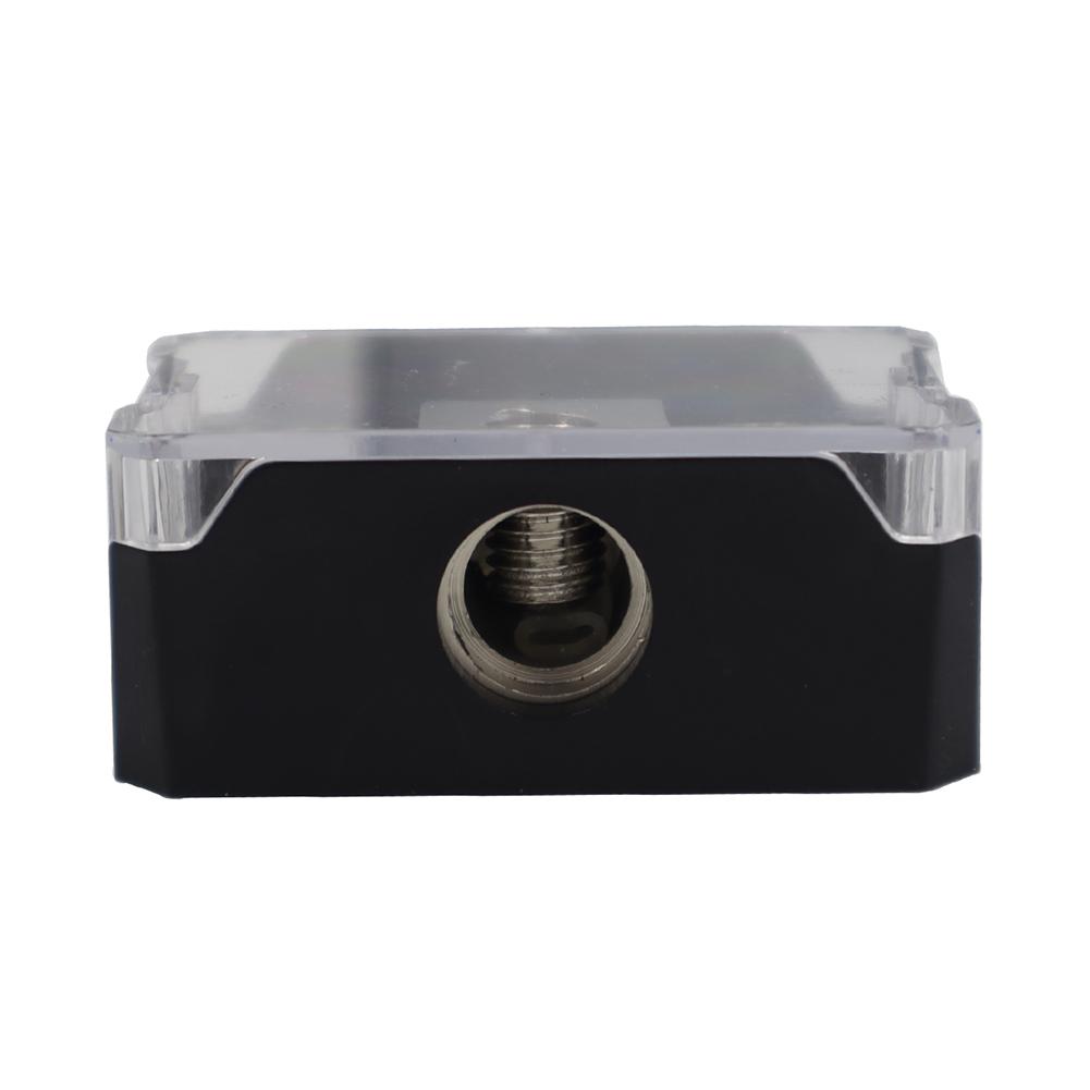 Car Audio Modified Ground Wire Splitter 4-way Power Distribution Block 1out 4 T-type Splitter Box Hub