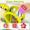 Educational Snail Activity Cube For Toddlers - Shape Sorting Sensory Toy Fine Motor Skill Development Birthday Gift For Boy Girl