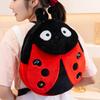 40cm Beetle Bag Cartoon Animal Ladybug Backpack Gentle Soft Stuffed Plush Toy Sets Knapsack Kids Birthday Present Party Favors Boy Girls Gifts