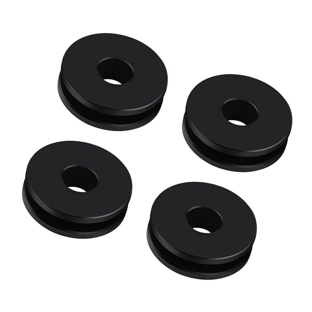 Harley Davidson Windshield Bushing Grommets 4pcs Replacement Kit for Road King Heritage Softail Detachable Mount