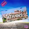 Athens Acropolis Greece Vintage D Flat Aluminum Tin Sign for Travel Car Wall Decor Bar Garage Man Cave