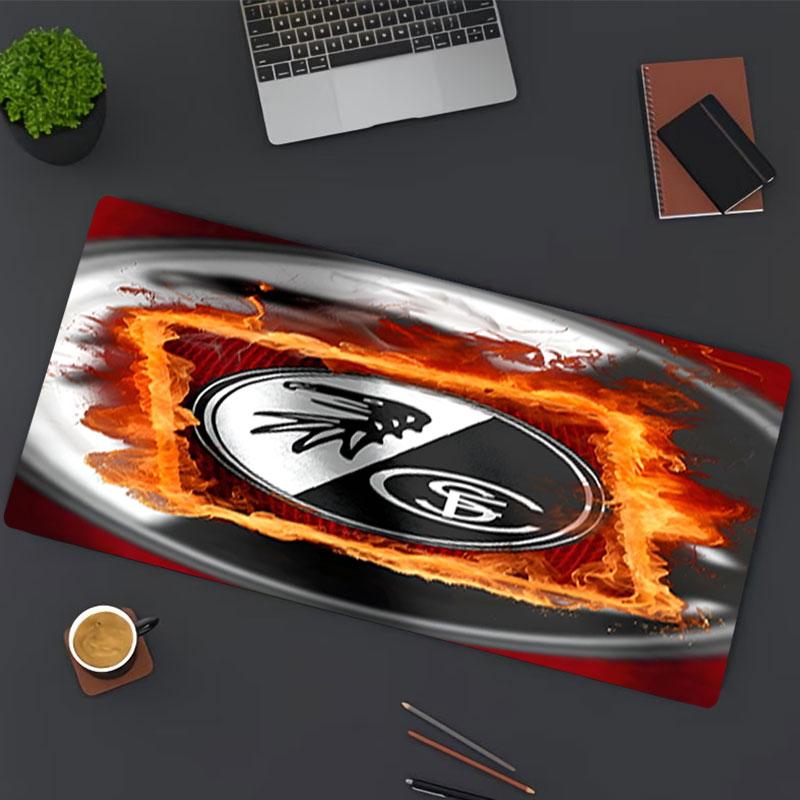 SC Freiburg Print Mouse Pad, for Keyboard Pad Laptop PC Mat for Office Home Use, Desk Decor, Perfect Birthday Gift for Gamers