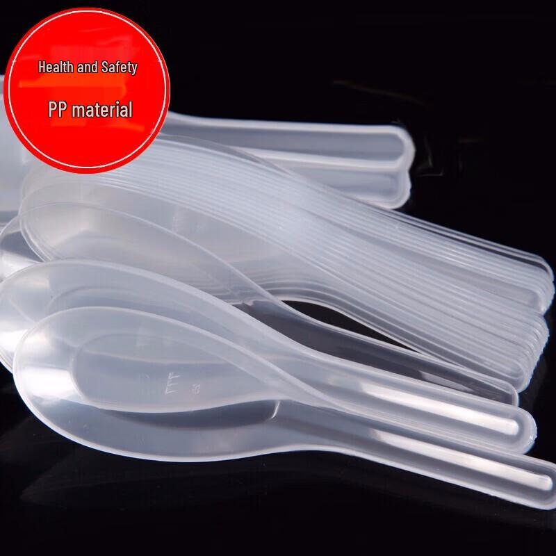 Disposable Crystal Plastic Spoons