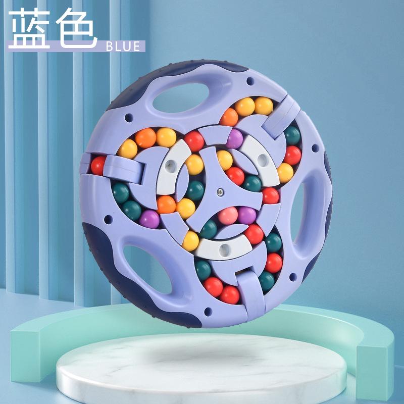 Puzzle Magic Bead Rotating Unlocking Toy Puzzle Toy Children and Adult Game Intelligent Montessori Puzzle Toy Children's Gift