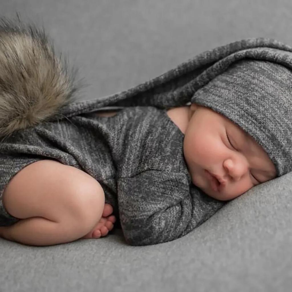 0-3 Months Newborn Photo Outfits Babies Accessories Rompers Girl Boy Birth Clothes Practical Photography Props Shooting Costumes