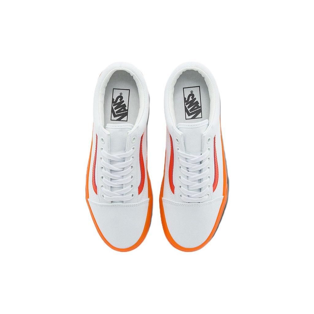 Vans Unisex Old Skool White Orange VN0000SBZ34