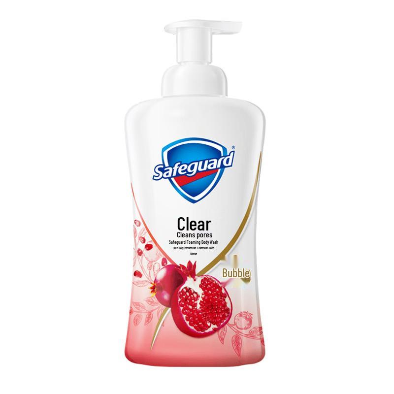 Safeguard Red Pomegranate Foaming Body Wash