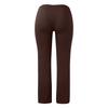 Women's Micro Flared Pants Yoga Pants High Waist Drawstring Lace Hip Lift Color Casual Pants