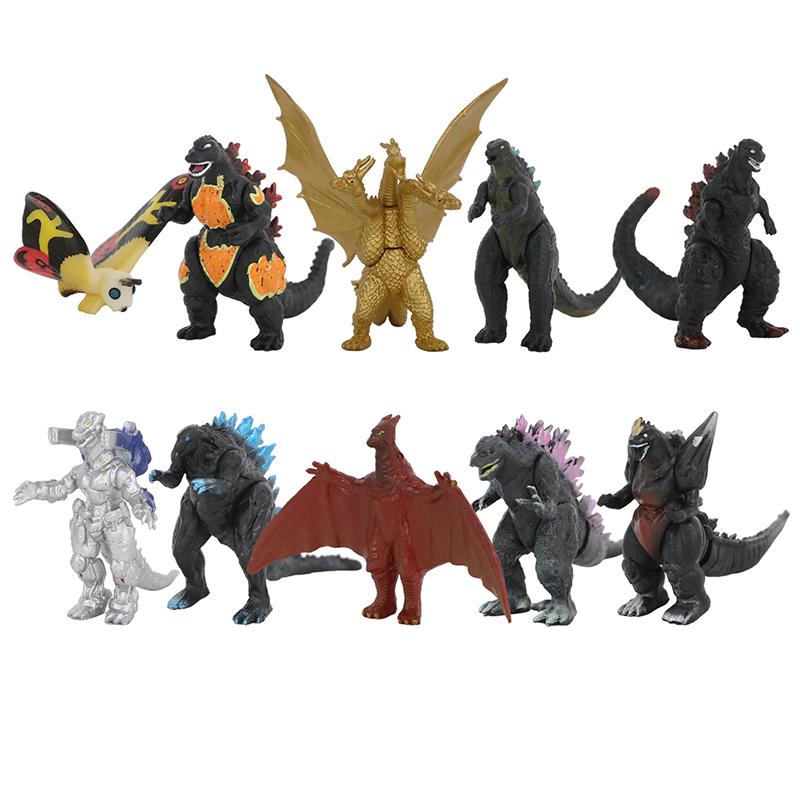Action Dinosaur 10pcs Figure Model Pvc Ornament Collection Decoration