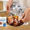 Reusable Aluminum Foil Food Covers Tin Foil Food Insulation Cover Fits Various Dish Shapes Elastic Bowl Covers