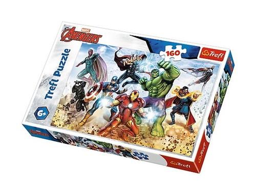 Puzzle 160 Bereit, die Welt zu retten Avengers 15368