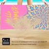 Double-sided Suede Quick-dry Yoga Exercise Towel Microfiber Printed Bath Towel Absorbent Portable Beach Towel Fitness