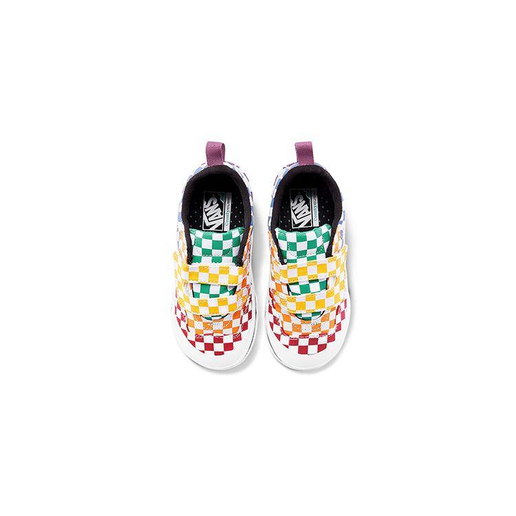 Vans Comfycush New Skool V Colorful Checkerboard Baby Sneaker VN0A4TZHVLV