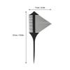 Hair Dyeing Highlighting Comb Home Salon Weaving Sectioning Tail Comb Styling Tool for Hair Coloring Black