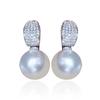 Cao Shi Elegant Pearl Earrings for Women – Glamorous Celebrity Style