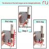 Qingwa Universal Stainless Steel Mortise Door Lock Body