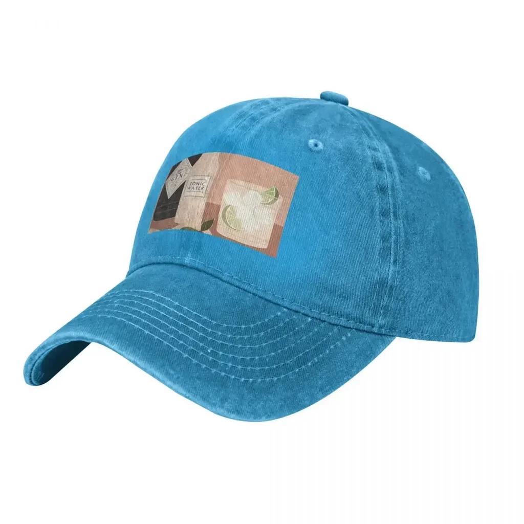 Gin Tonic Baseball Cap Hat Unisex Luxury Military Tactical Cap Women Beach Fashion Unisexs