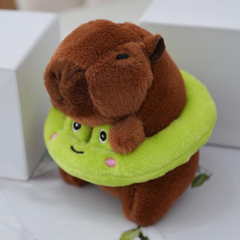 Niedlicher Sommerstil Capybara Anhänger Plüschtier Puppe Taschenanhänger Desktop Puppenornamente Autoanhänger Niedliche Kapila Puppe