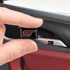 10 szt. Naklejki 3D z żywicy epoksydowej z logo ST, naklejki do stylizacji samochodu, małe naklejki z kroplą kleju, akcesoria do Forda Focus MK3 Ranger Fiesta S-Max Mondeo Kuga