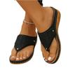 Women's Summer Hollow Out Thong Sandals Platform Slip On Casual Flip Flops Lightweight Comfortable Beach Shoes