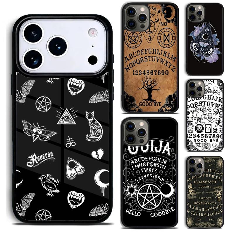 Holographic Ouija Phone Case for iPhone 17 16 15 Pro Max Air 14 13 12 11 Plus Shockproof Cover