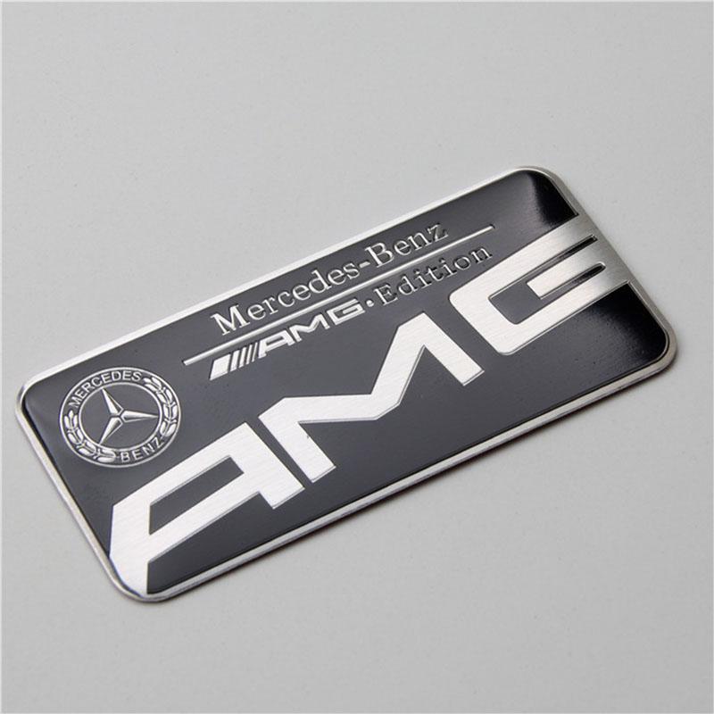 Neues 80% 3D Metall Aluminium Abzeichen Auto Karosserie Dekoration Aufkleber Für Mercedes Benz AMG W204 W205 W203 W211 W212 W213 W201 W210 W124
