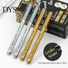 Metallic Permanent Marker 2Pcs Pen Waterproof Smooth Writing Plastic DIY Scrapbooking Paint for Wedding Quick Dry
