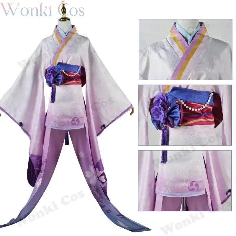 Raiden Ei Shougun Beelzebul Cosplay Costume Kimono Full Set Suits Impact Raiden Makoto Baal Cosplay Shoes For Women
