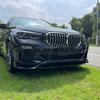 4X 2018-Up For BMW X5 G05 Pre Facelift Car Front Bumper Lip Splitter Spoiler Body Kit Diffuser Guard Cover By ABS Glossy Black