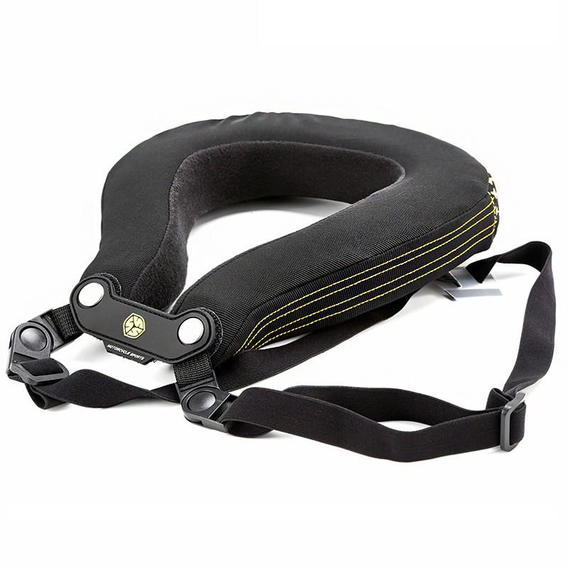 SCOYCO N02B Motorcycle Neck Protector Off-Road Racing Long-Distance Riding Adult Universal Fit PU Reinforced Collar