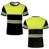 Summer Men’s T-shirts Safety Work Clothes Outdoor Sports Tees Comfortable Breathable Oversized Crew Neck Tops Men Clothing