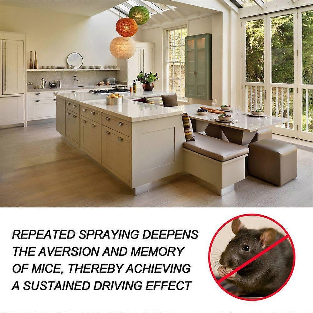 2Pcs Peppermint Repellent Mice Repeller Mouse Repellent Spray Natural Armor Rodent Shield Trigger Sprayer Household Accessories